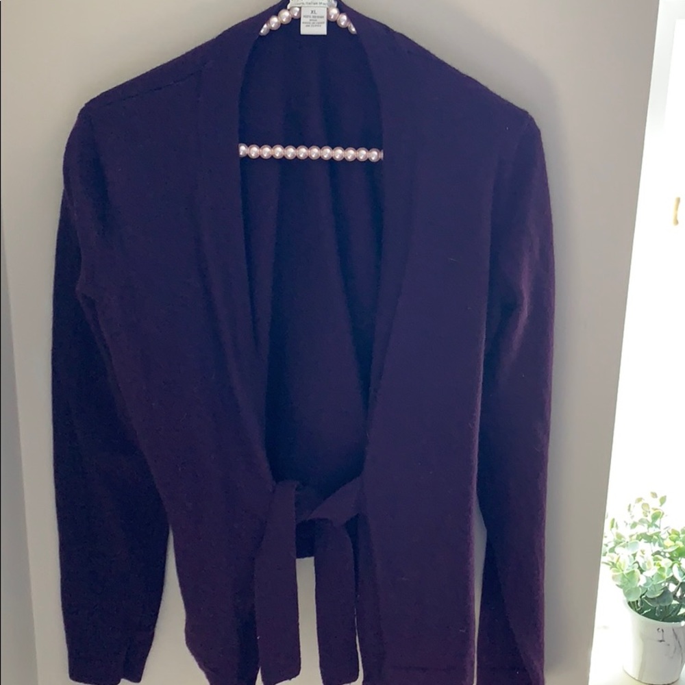 Purple CARDIGAN